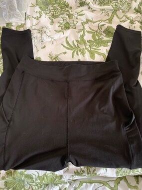 Black Popfit High-Waist Active Leggings 2X